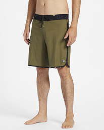 3 73 Pro Boardshorts 19" Green ABYBS00390 Billabong