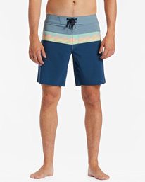 2 Momentum Pro Performance 19" Boardshorts Blue ABYBS00391 Billabong