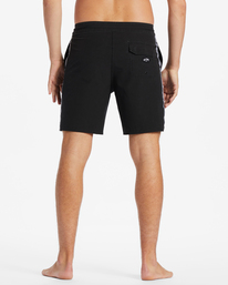 4 D Bah Lo Tide 18" Boardshorts Black ABYBS00397 Billabong