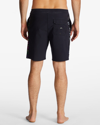 5 D Bah Lo Tide 18" Boardshorts Black ABYBS00397 Billabong