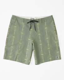 billabong, Sundays Lo Tide 19" Boardshorts, SAGE (sag) SUNDAYS LT ABYBS00398