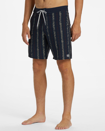 3 Sundays Lo Tide 19" Boardshorts Blue ABYBS00398 Billabong