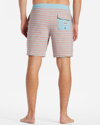 4 Sundays Lo Tide 19" Boardshorts White ABYBS00398 Billabong