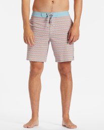 2 Sundays Lo Tide 19" Boardshorts White ABYBS00398 Billabong