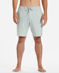 2 Sundays Lo Tide 19" Boardshorts Beige ABYBS00398 Billabong