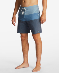3 Tribong Lo Tide 19" Boardshorts Blue ABYBS00399 Billabong