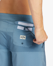 5 Tribong  Lo Tide Boardshorts Blue ABYBS00399 Billabong