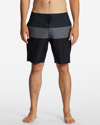 2 Tribong Lo Tide 19" Boardshorts Black ABYBS00399 Billabong