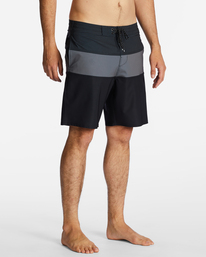 4 Tribong Lo Tide 19" Boardshorts Black ABYBS00399 Billabong