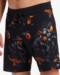 4 Kamea Lava Floral Airlite - Performance Board Shorts for Men  ABYBS00415 Billabong