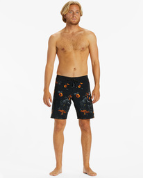 1 Kamea Lava Floral Airlite - Performance Board Shorts for Men  ABYBS00415 Billabong