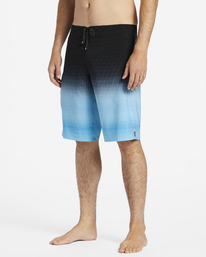 3 Fluid Pro Performance 20" Boardshorts Blue ABYBS00422 Billabong