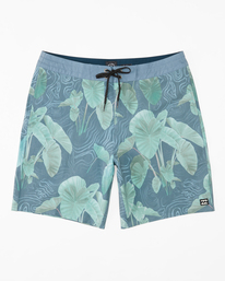 billabong, Kamea Kalo Lo Tide Boardshorts 19", STEEL BLUE (s28) KAMEA KALO LO TIDE ABYBS00424