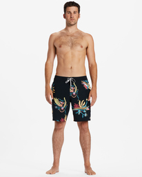 1 Erica Zeledón Sundays - Schwimmshorts für Männer Schwarz ABYBS00441 Billabong