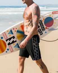 D Bah Pro 18" - Board Shorts for Men  ABYBS00475