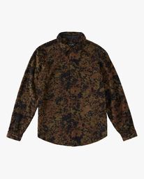 4 A/Div Furnace Flannel Shirt Black ABYFT00101 Billabong