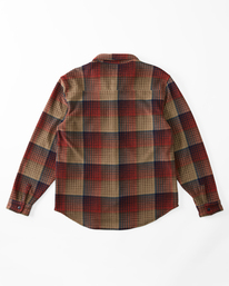6 A/Div Furnace - Chemise boutonnée en flanelle pour Homme Marron ABYFT00101 Billabong
