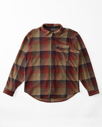 5 A/Div Furnace - Chemise boutonnée en flanelle pour Homme Marron ABYFT00101 Billabong