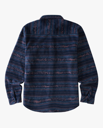 7 A/Div Furnace Flannel Shirt Blue ABYFT00101 Billabong