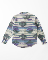 5 A/Div Furnace Flannel Shirt Blue ABYFT00101 Billabong