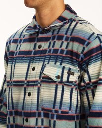 3 A/Div Furnace Flannel Shirt Green ABYFT00101 Billabong