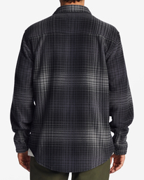 3 A/Div Furnace Flannel Shirt Grey ABYFT00101 Billabong
