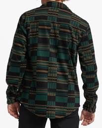2 A/Div Furnace Flannel Shirt Green ABYFT00101 Billabong
