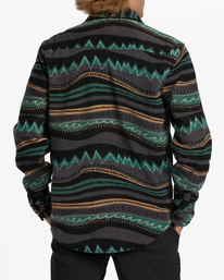 billabong, A/Div Furnace Flannel Shirt, MULTI (mul) Furnace Flannel - Fleece Overshirt for Men ABYFT00101