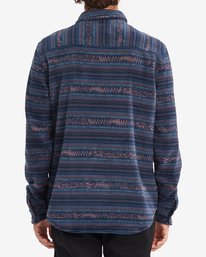2 A/Div Furnace Flannel Shirt Blue ABYFT00101 Billabong