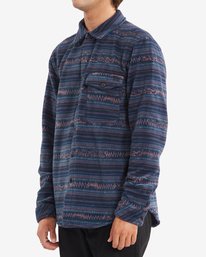 1 A/Div Furnace Flannel Shirt Blue ABYFT00101 Billabong