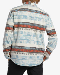 4 A/Div Furnace Flannel Shirt Brown ABYFT00101 Billabong