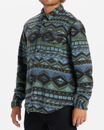 1 A/Div Furnace Flannel Shirt Black ABYFT00101 Billabong