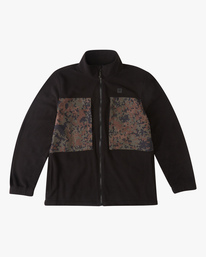 5 A/Div Canyon Graphene Zip-Up Fleece Black ABYFT00186 Billabong