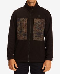 1 A/Div Canyon Graphene Zip-Up Fleece Black ABYFT00186 Billabong