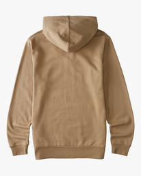 6 Wave Washed Pullover Hoodie Brown ABYFT00208 Billabong