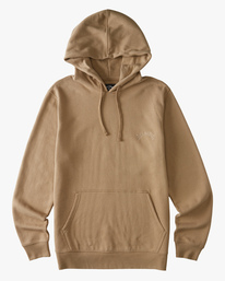 3 Wave Washed Pullover Hoodie Brown ABYFT00208 Billabong