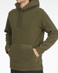 billabong, A/Div Furnace Pullover Hoodie, DARK OLIVE (dko) FURNACE PULLOVER ABYFT00209