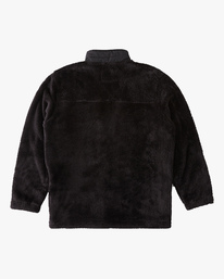 8 A/Div Glacier Mock Neck Zip-Up Jacket Black ABYFT00218 Billabong