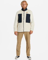 2 Glacier - Polar de cuello alto para Hombre Blanco ABYFT00218 Billabong