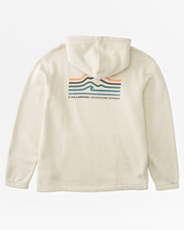 7 A/Div Compass Pullover Hoodie White ABYFT00222 Billabong