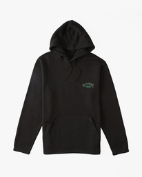 6 A/Div Compass Pullover Hoodie Black ABYFT00222 Billabong