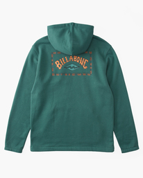 1 A/Div Compass Pullover Hoodie Green ABYFT00222 Billabong