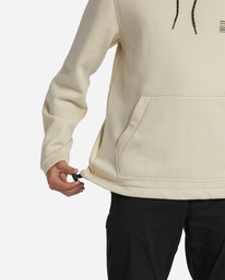 4 A/Div Compass Pullover Hoodie White ABYFT00222 Billabong