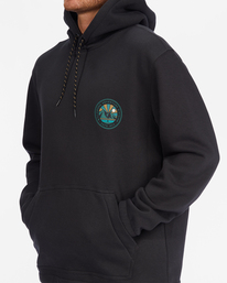4 A/Div Compass Pullover Hoodie Black ABYFT00222 Billabong