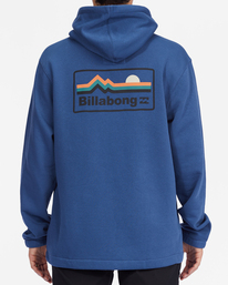 2 A/Div Compass Pullover Hoodie Blue ABYFT00222 Billabong