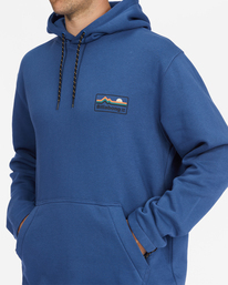 3 A/Div Compass Pullover Hoodie Blue ABYFT00222 Billabong
