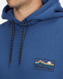 5 A/Div Compass Pullover Hoodie Blue ABYFT00222 Billabong