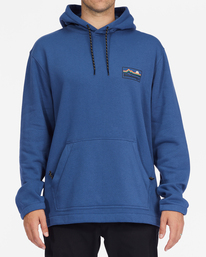 0 A/Div Compass Pullover Hoodie Blue ABYFT00222 Billabong