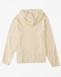5 Flecker Jacquard Pullover Hoodie Beige ABYFT00223 Billabong