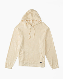 4 Flecker Jacquard Pullover Hoodie Beige ABYFT00223 Billabong